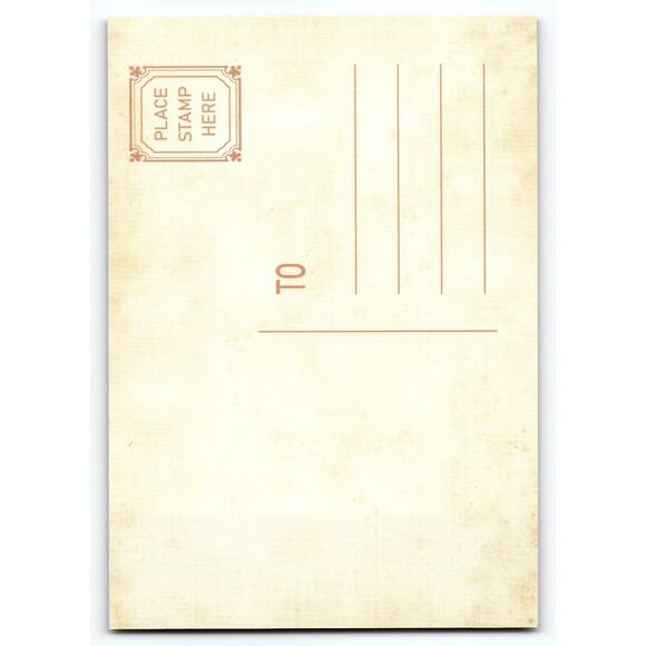 Vintage Halloween Photochrome Postcard Jack-O'-Lantern & Candles 5.5x4" - Picture 2 of 2